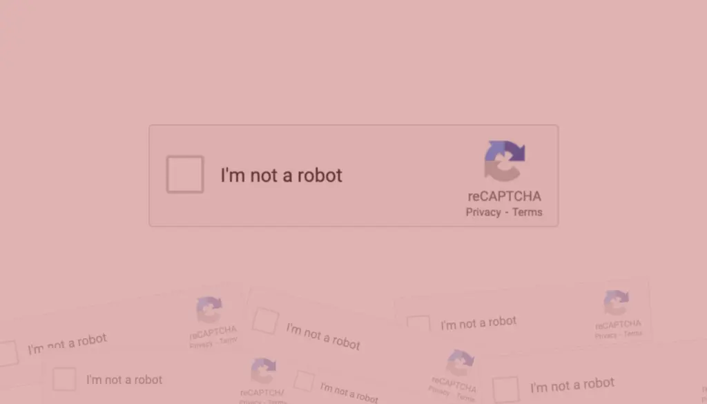 Google ReCAPTCHA ilustrace